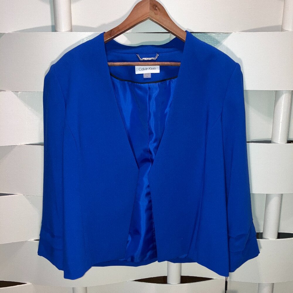 Calvin Klein Cobalt Blazer 16